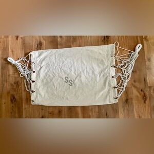 Canvas Camping Hammock Chair Outdoor Hanging Swing with Rope, S Hooks